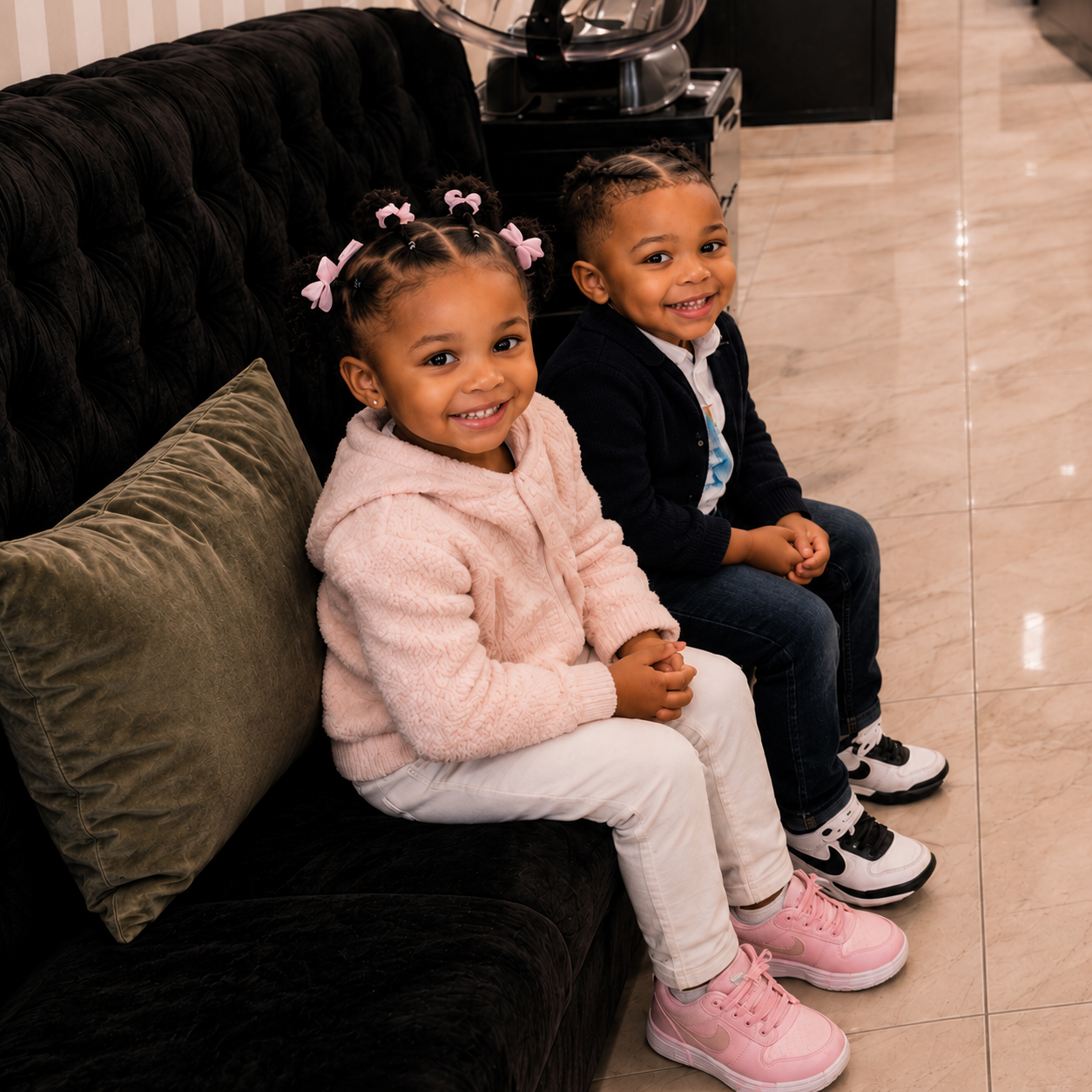 Children at Marcia's Little Angels nursery